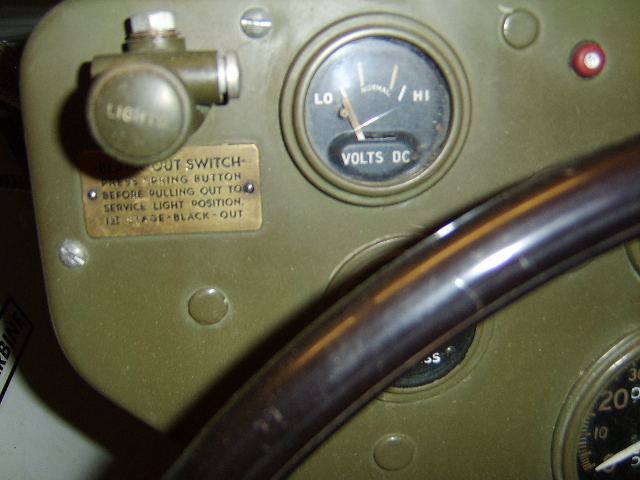 instrument panel