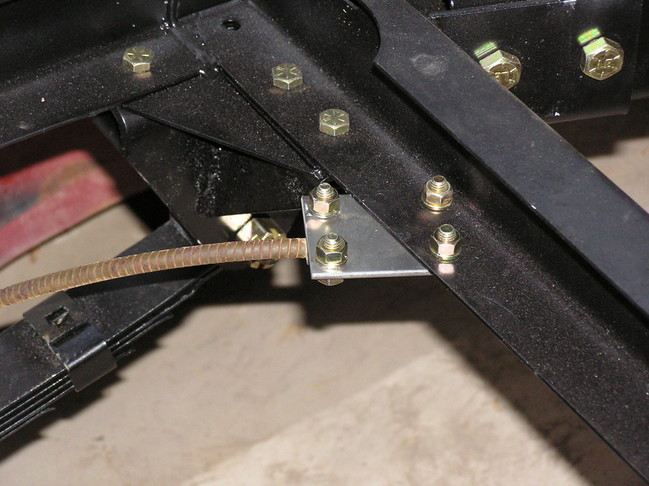 Parking Brake Cable Brackets and J-Hook