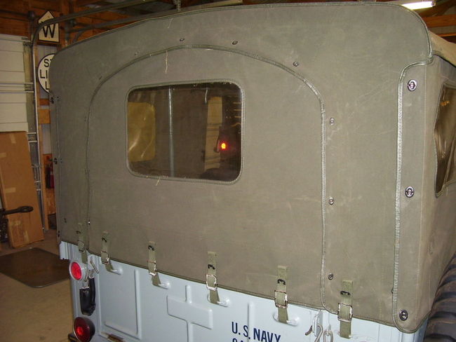 1967 NOS Kaiser CJ3B Canvas Top