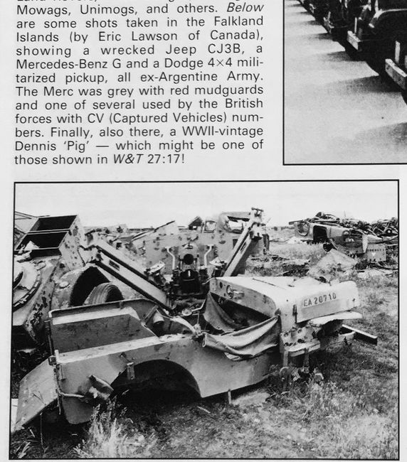 W&amp;T issue 37 Falklands M606