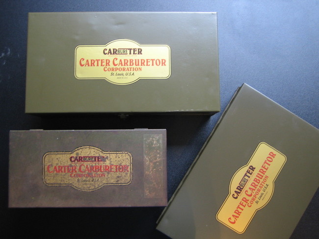 Carter tool box decal