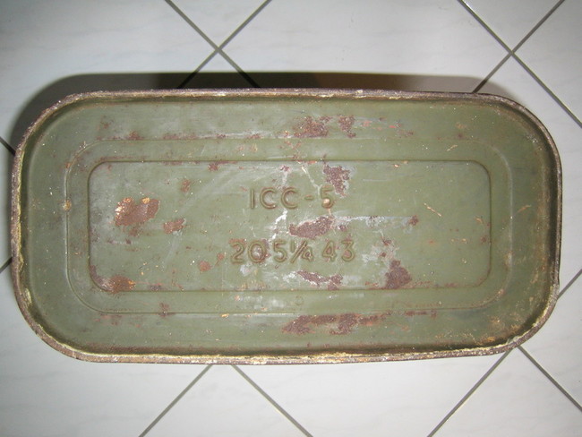 Fuel Can ICC-5 1943 bottom before
