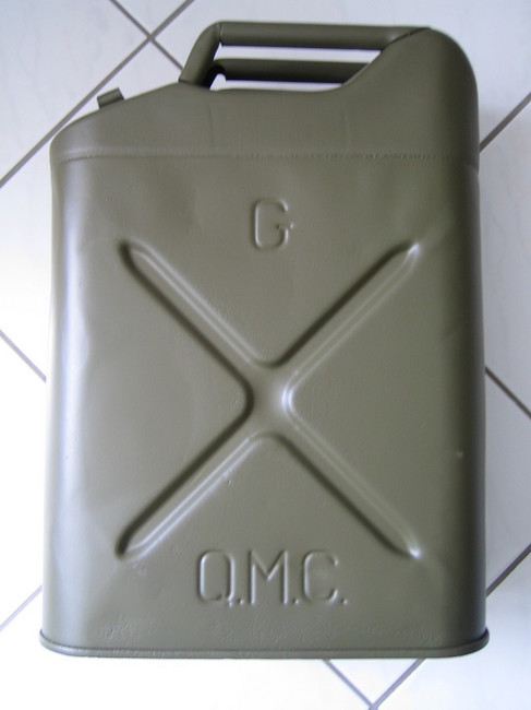Fuel Can ICC-5 1943 side after