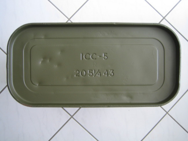 Fuel Can ICC-5 1943 bottom after