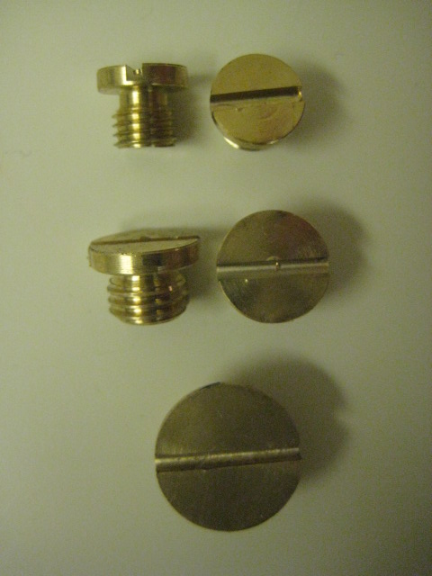 Carter Carburetor Brass Plug