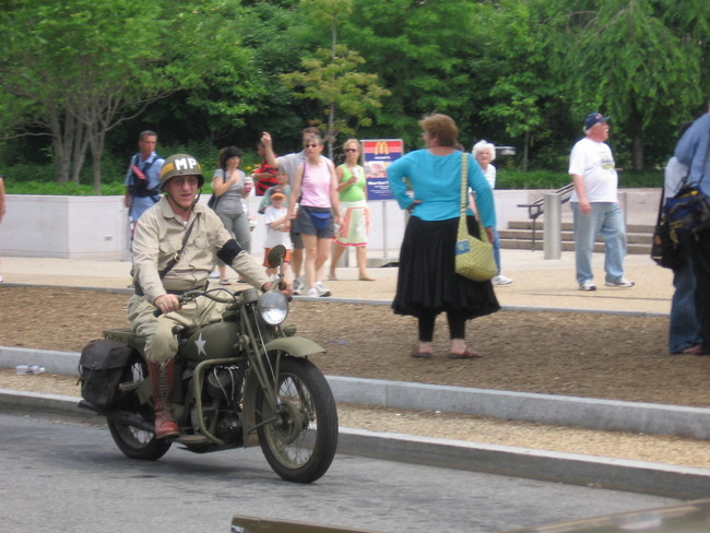 Ted Ballard in the parade