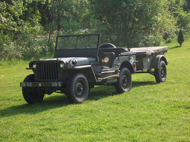 Jeep and trailer