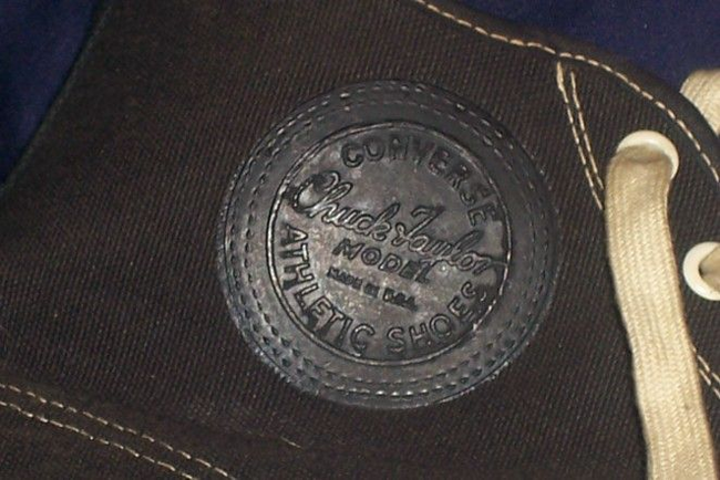 1944 Army issue sneakers - logo
