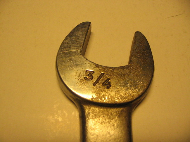 Duro chrome wrench 1731A
