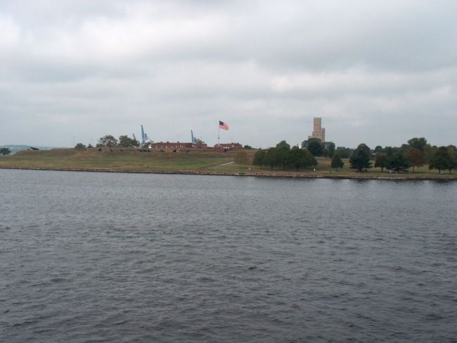 View from the deck of the Brown