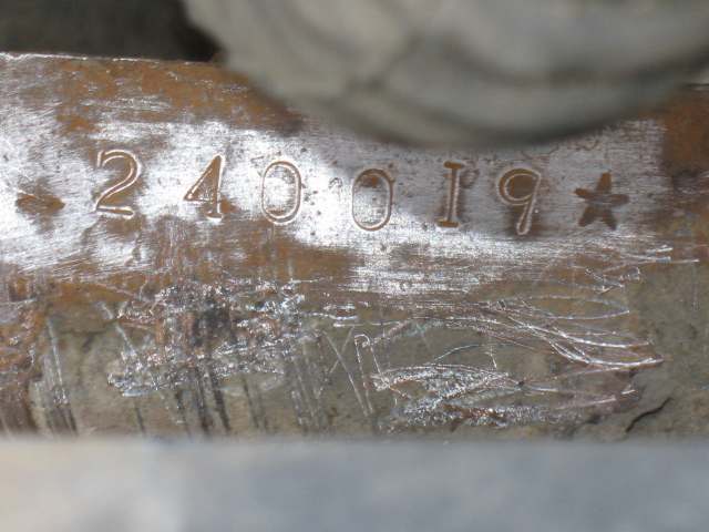1944 GPW Jeep 240019 Chassis Serial Number