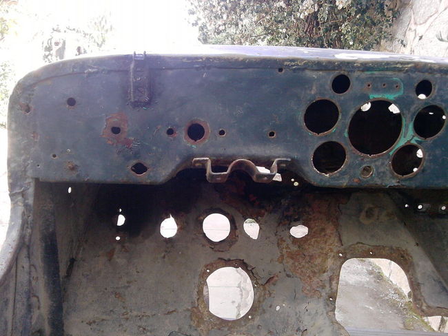1943 gpw ford jeep tub before