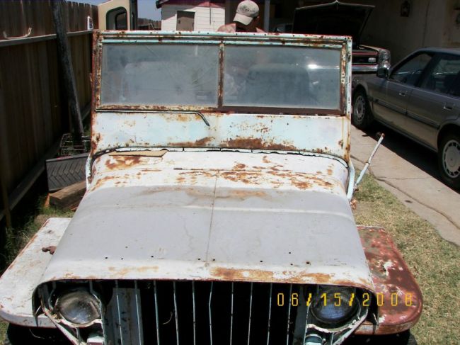 HOOD AND WINDSHIELD