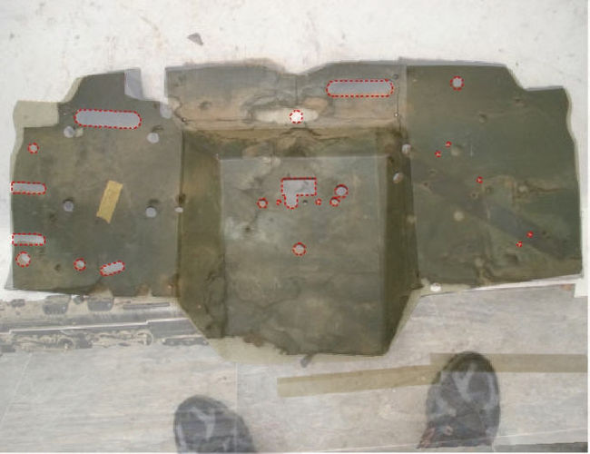 G506 firewall insulator pad