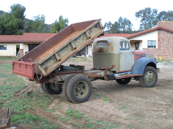 1942 Chevrolet Cargo to Dump Conversion