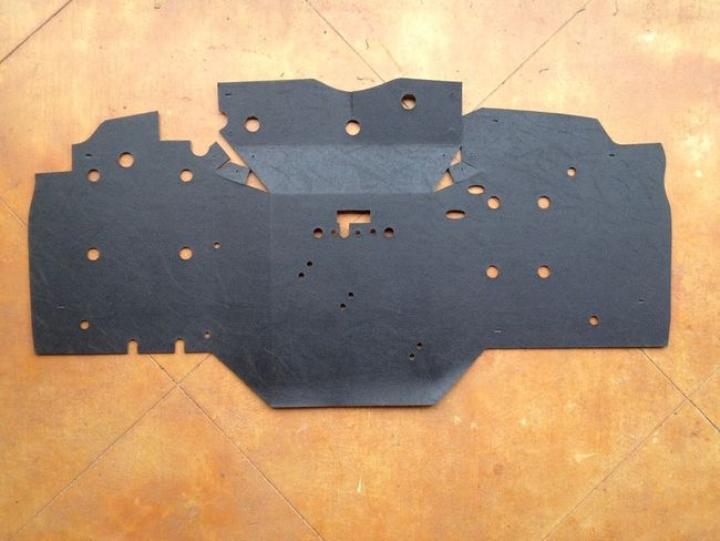 Chevrolet G506 Firewall Insulator Pad Project