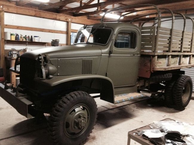 1942 Chevrolet G506 dump truck