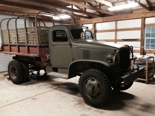 1942 Chevrolet G506 dump truck