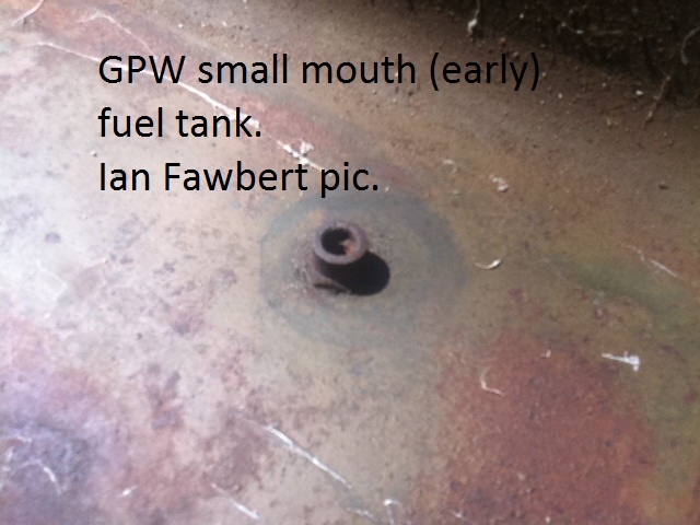 GPW small mouth fuel tank