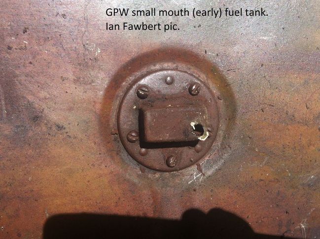 GPW small mouth fuel tank