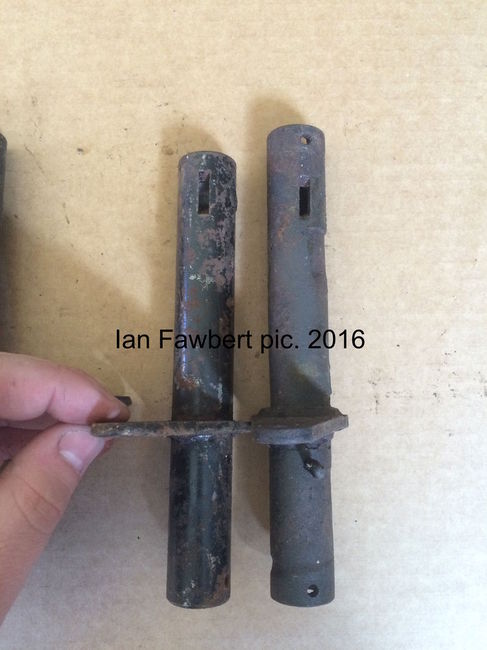 clutch and brake pivot tubes