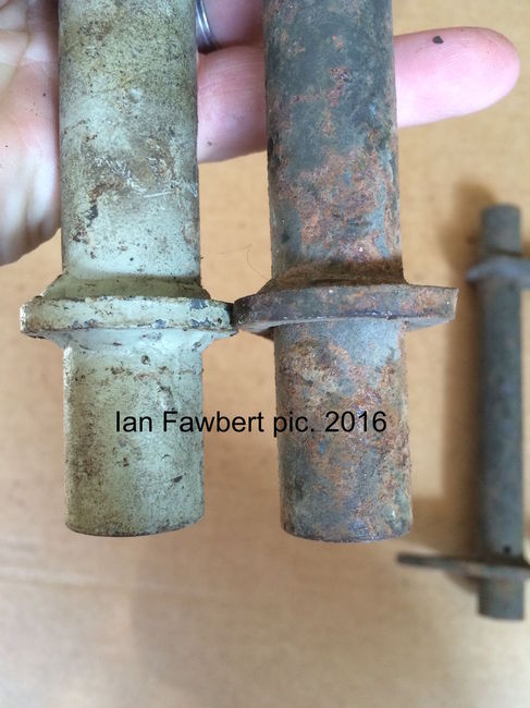 clutch and brake pivot tubes