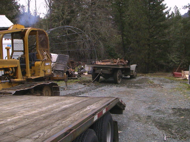 loading with the cat