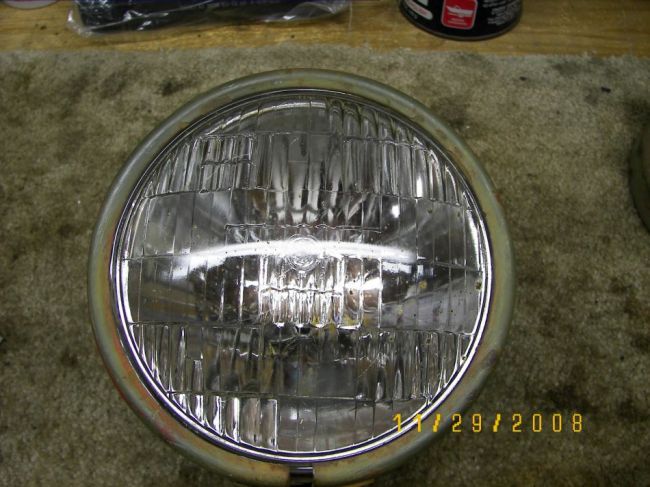 1942 Burma Jeep Headlight Buckets
