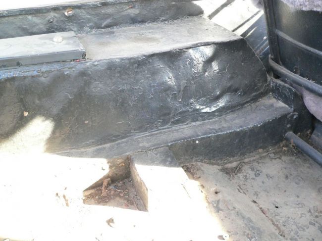 Rear well and tool box