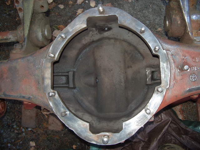 rear axle rebuild
