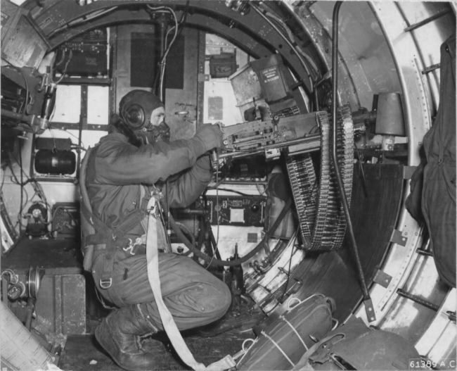 B-17 gunner
