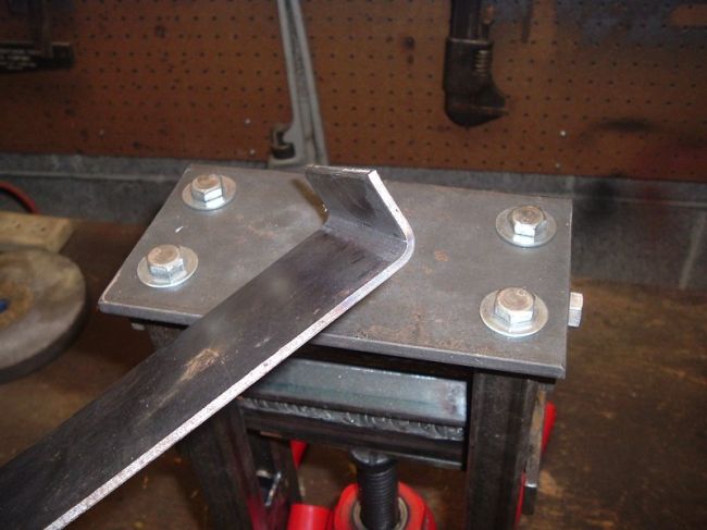 Matt's work on the brackets