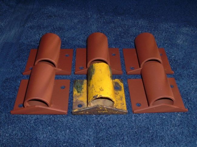 Matt's work on the litter brackets