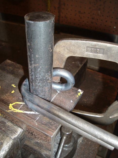 Matt's work on the litter brackets