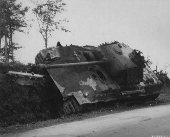 Captured German Tank