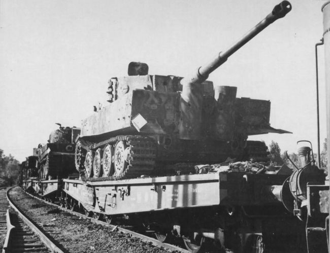 Captured German Tank
