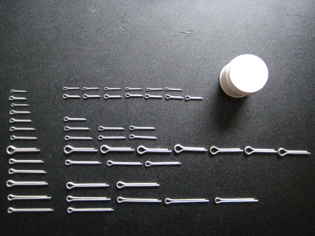 Cotter Pin Tin and Cotter Pins