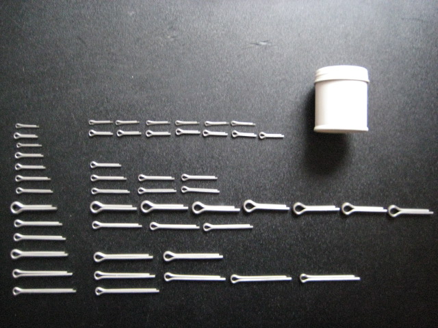 Cotter Pin Tin and Cotter Pins