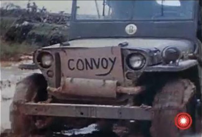 USMC jeep, Ryukyu Islands, Okinawa, 8 May 1945