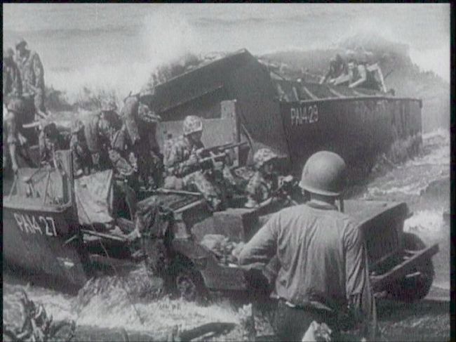 1st Marine Division Landing