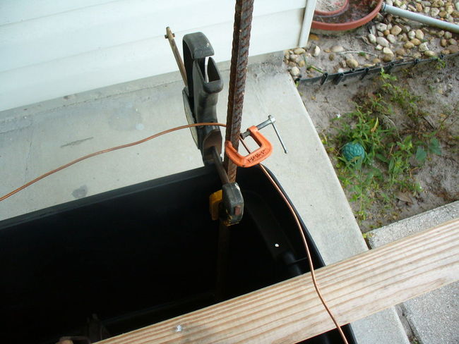 electrolysis set up