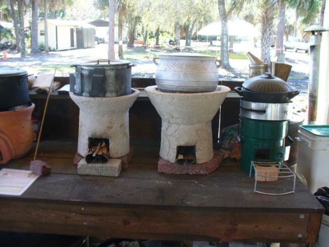 Echo 2010 rocket stoves