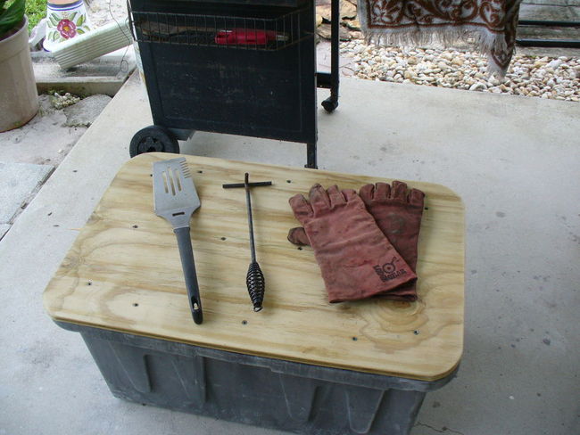 cast iron travel/storage box