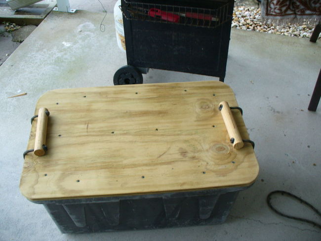cast iron travel/storage box