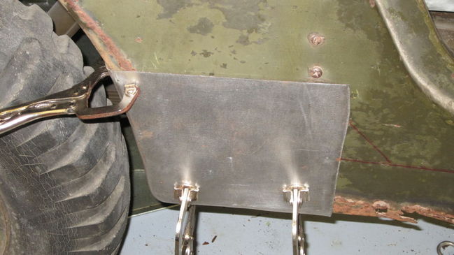 Making Patch Panels for Jeep side