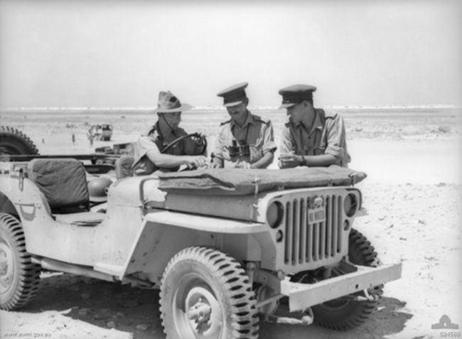 Aussie jeep,WESTERN DESERT