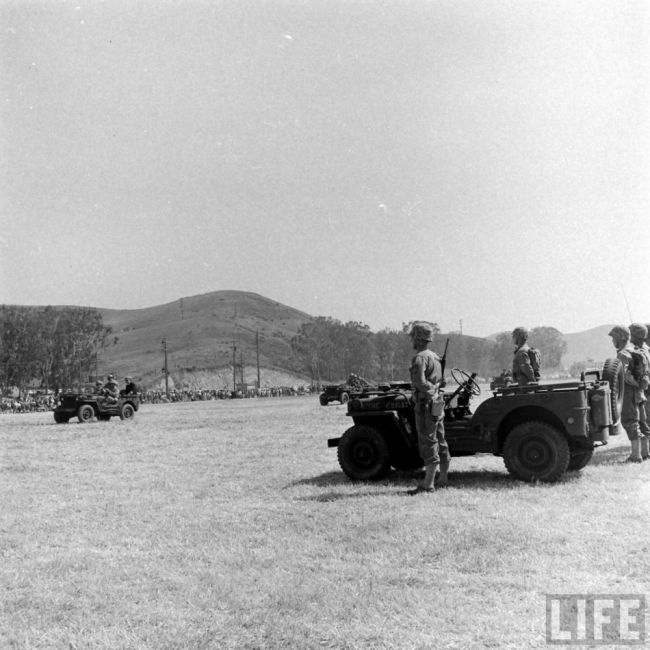 USMC 65617 Marines At Quantico. May 1949