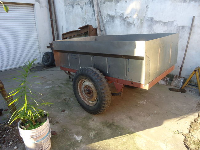1/4 ton trailer panel weld