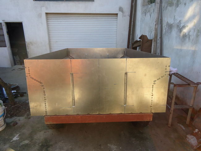 1/4 ton trailer panel weld