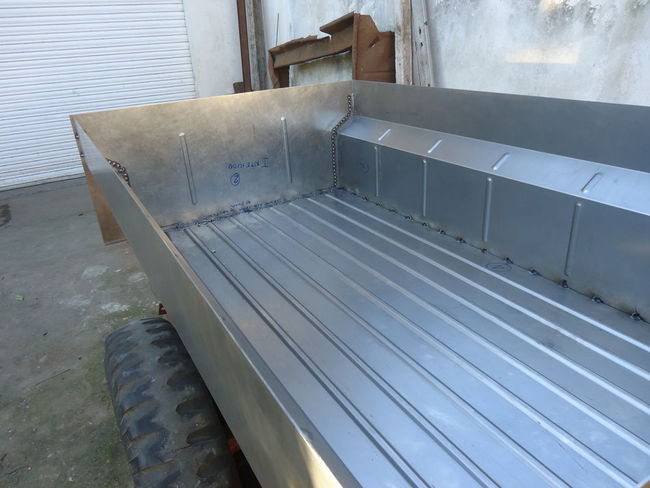 1/4 ton trailer panel weld